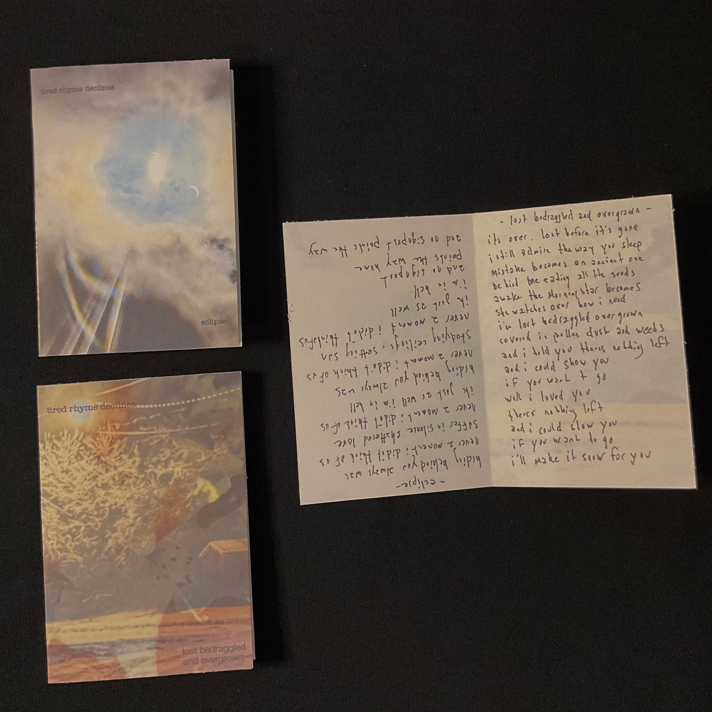 lost bedraggled and overgrown/eclipse cd single